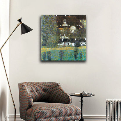 Schloss Kammer am Attersee, II - by Gustav Klimt