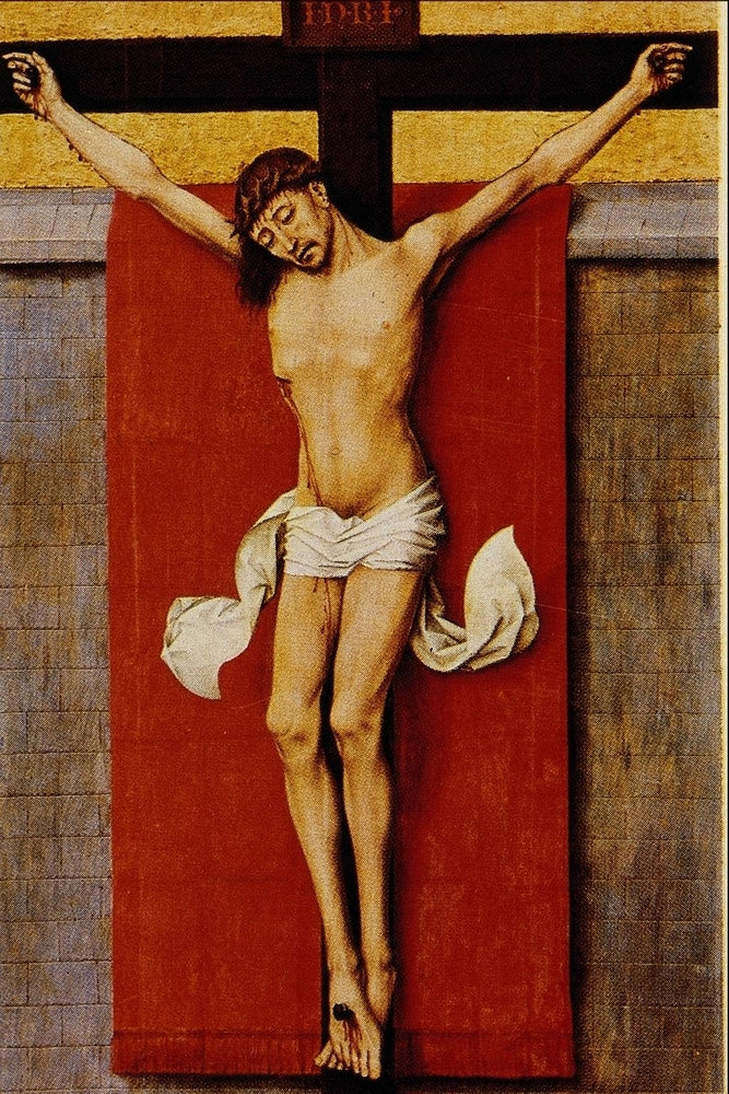 Crucifixion Diptych - by Rogier van der Weyden