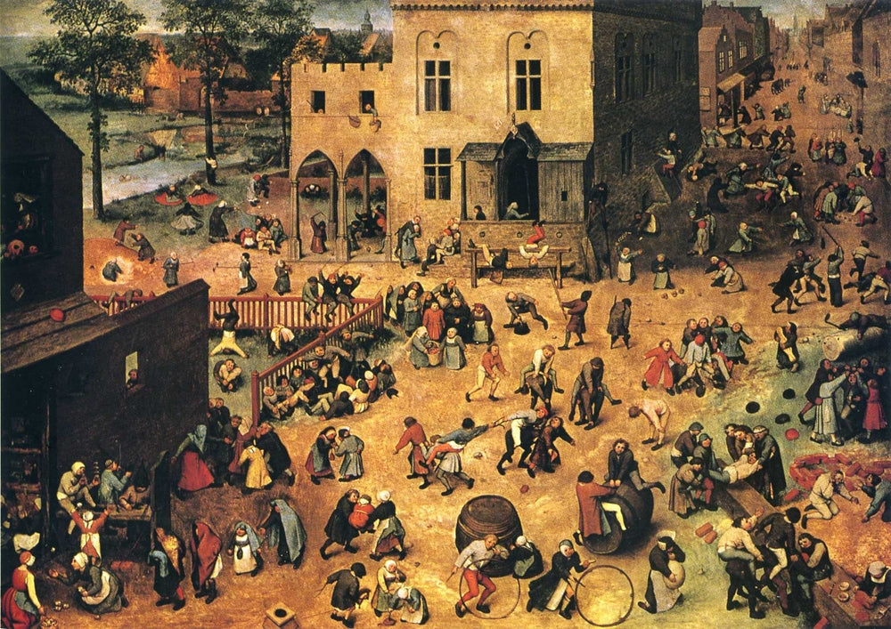 Children's Games - by Pieter Bruegel the Elder