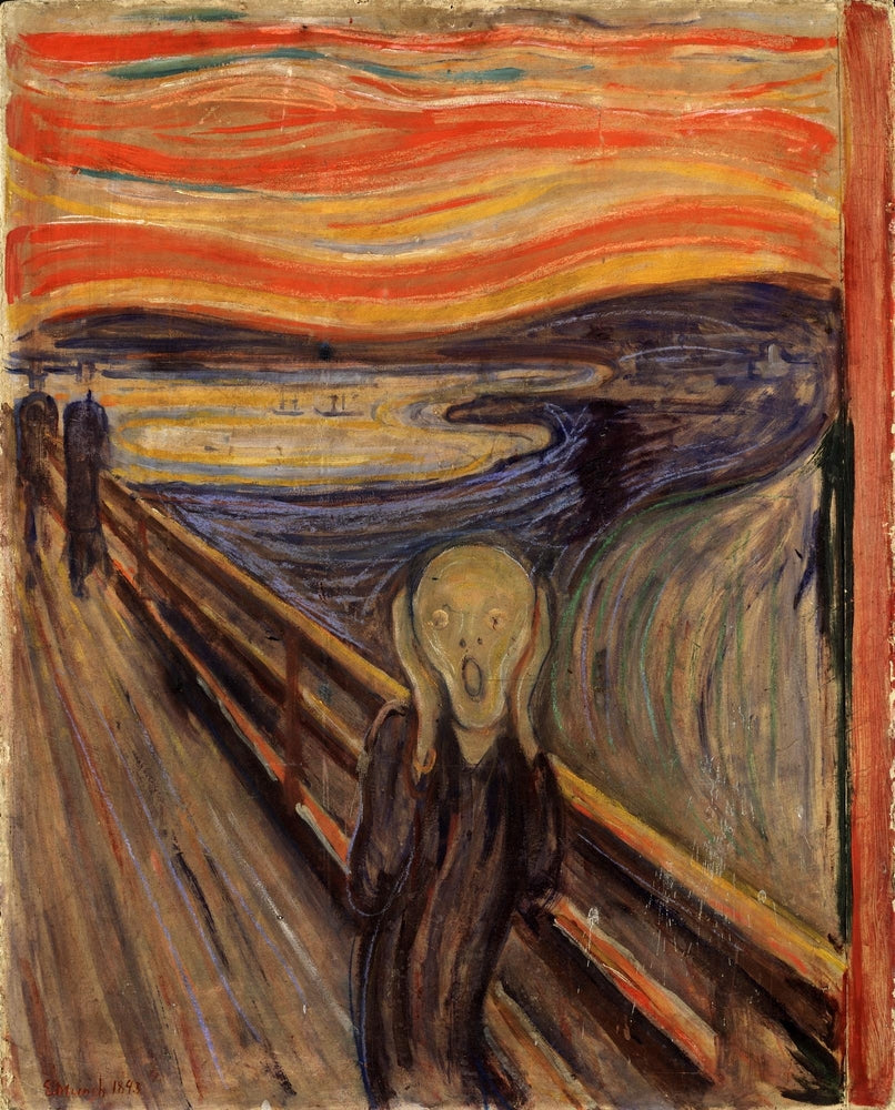 The Scream - by Edvard Munch