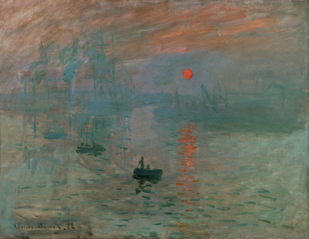 Impression, sunrise - by Claude Monet