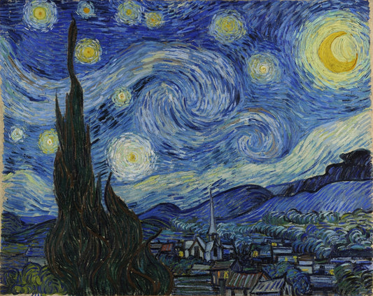 The Starry Night - by Vincent van Gogh