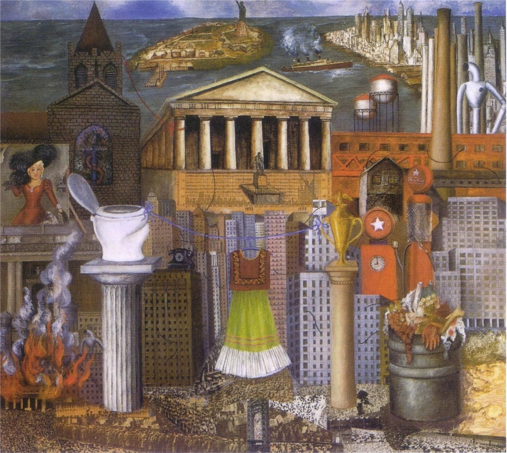 My Dress Hangs There - by Frida Kahlo