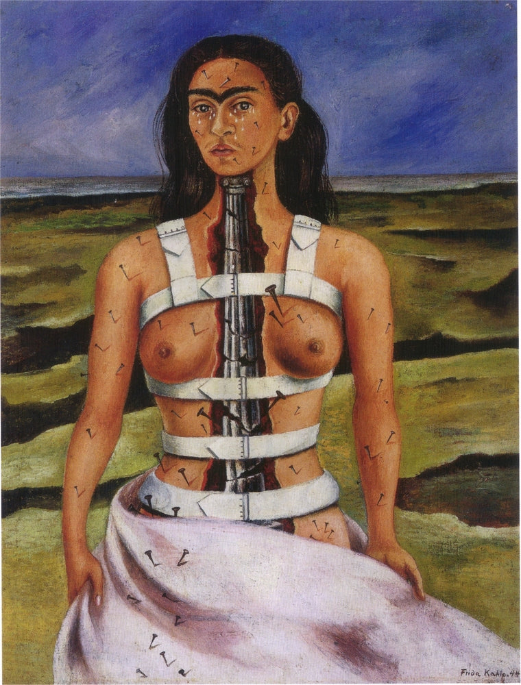 The Broken Column - by Frida Kahlo