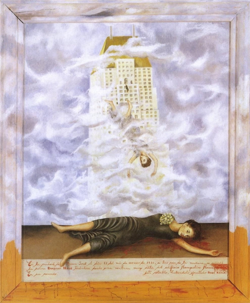 The Suicide of Dorothy Hale - by Frida Kahlo