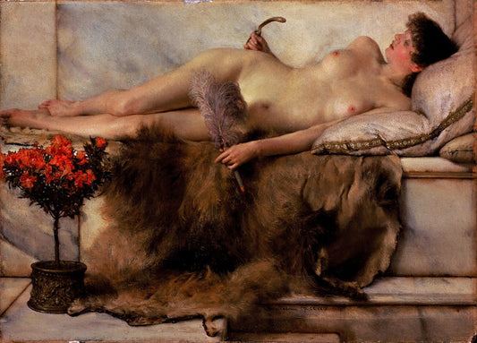 In the Tepidarium - by Sir Lawrence Alma-Tadema