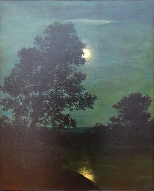 Moonlight on the Brook - by Ralph Blakelock