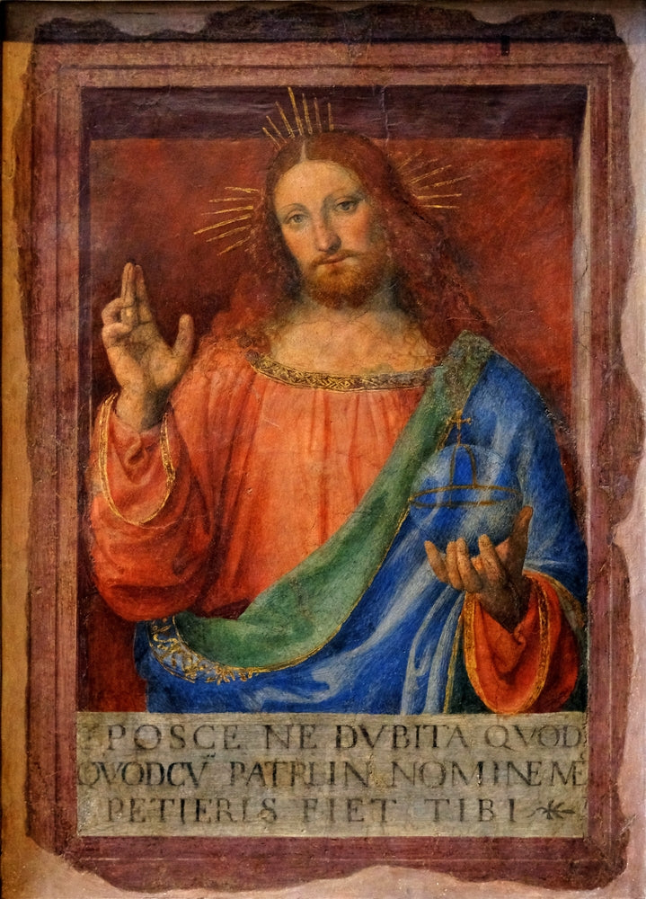 Blessing Christ - by Bernardino Luini