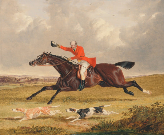 Foxhunting- Encouraging Hounds - by John Frederick Herring Sr.