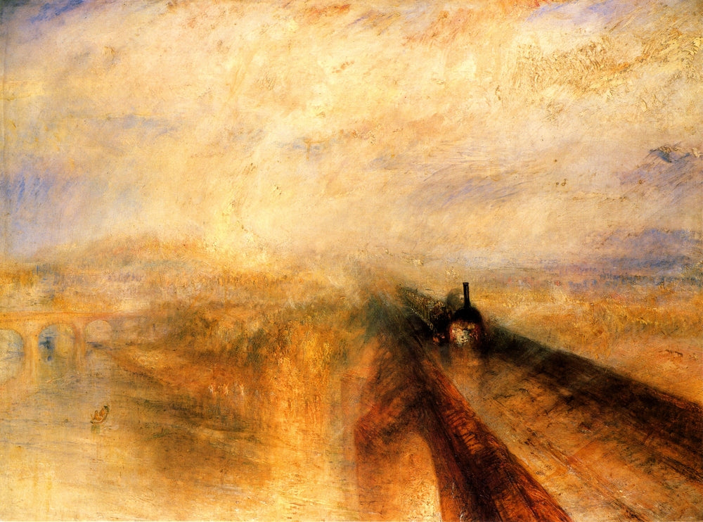 Rain Steam and Speed, The Great Western Railway - by J. M. W. Turner