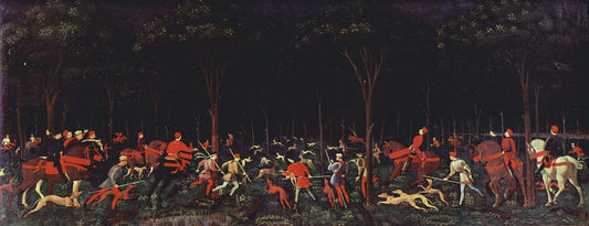 The Hunt in the Forest - by Paolo Uccello