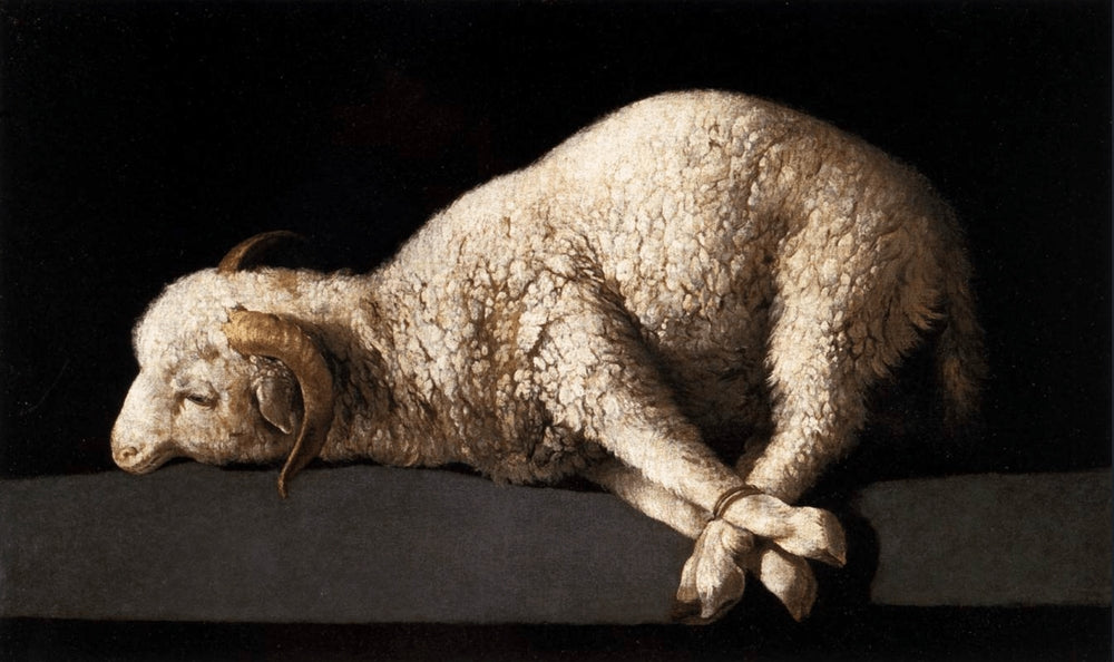 Agnus Dei - by Francisco de Zurbaran