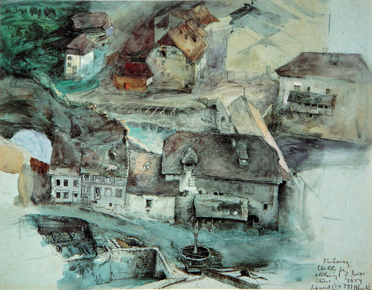 Fribourg Suisse - by John Ruskin