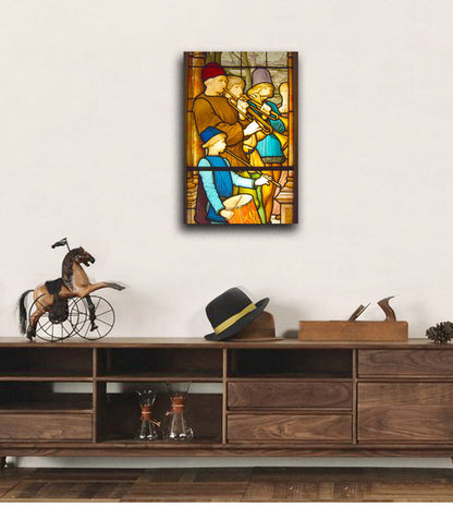 Danse de fiancaille (detail) - by Luc-Olivier Merson