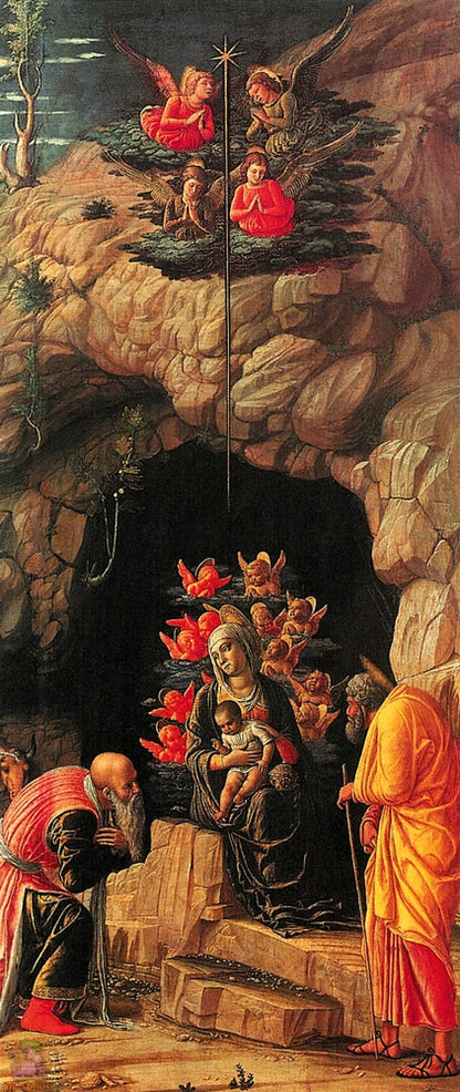 Adoration of the Magi - by Andrea Mantegna