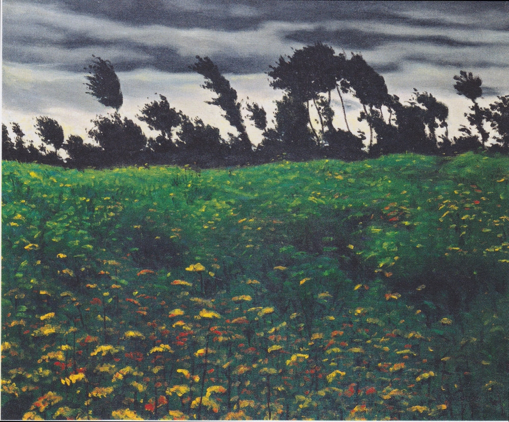 The blossoming field - by Felix Vallotton