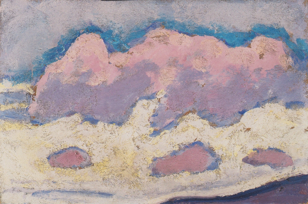 Study of clouds - by Koloman Moser