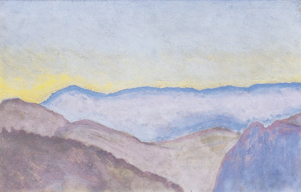 Landscape in Semmering with view of Rax - by Koloman Moser