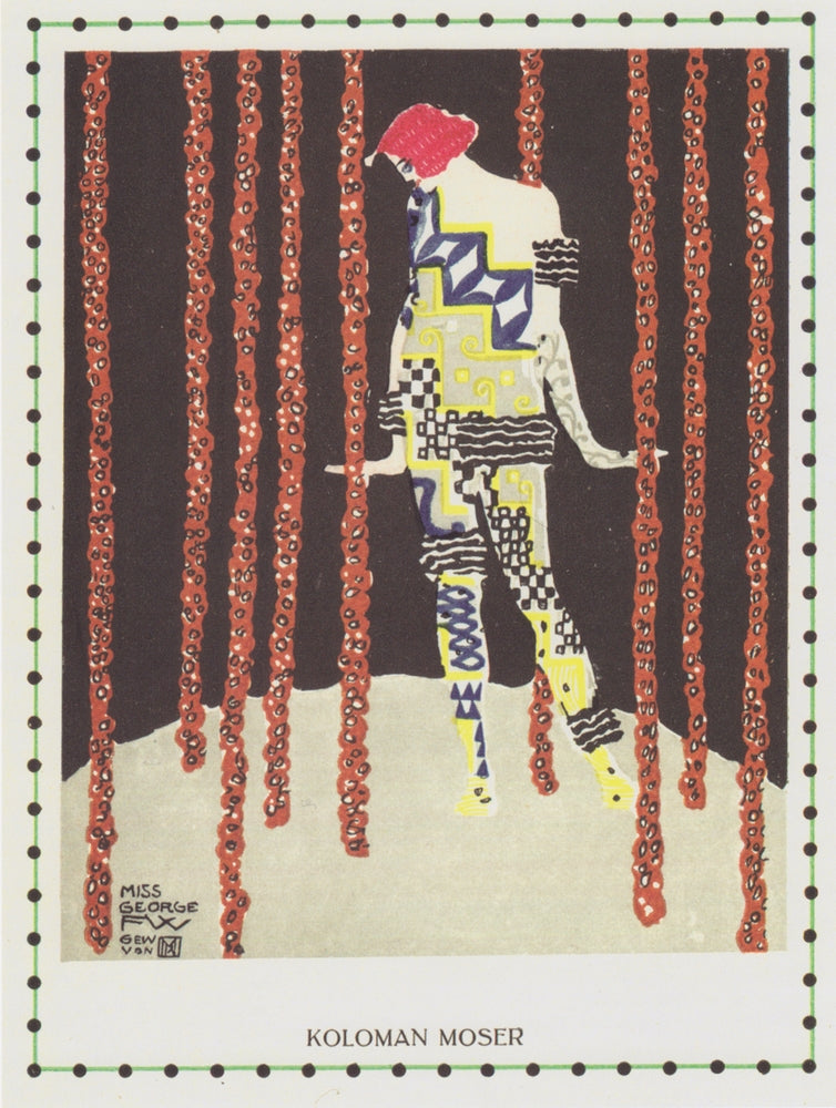 Dancer Miss Olga George - by Koloman Moser