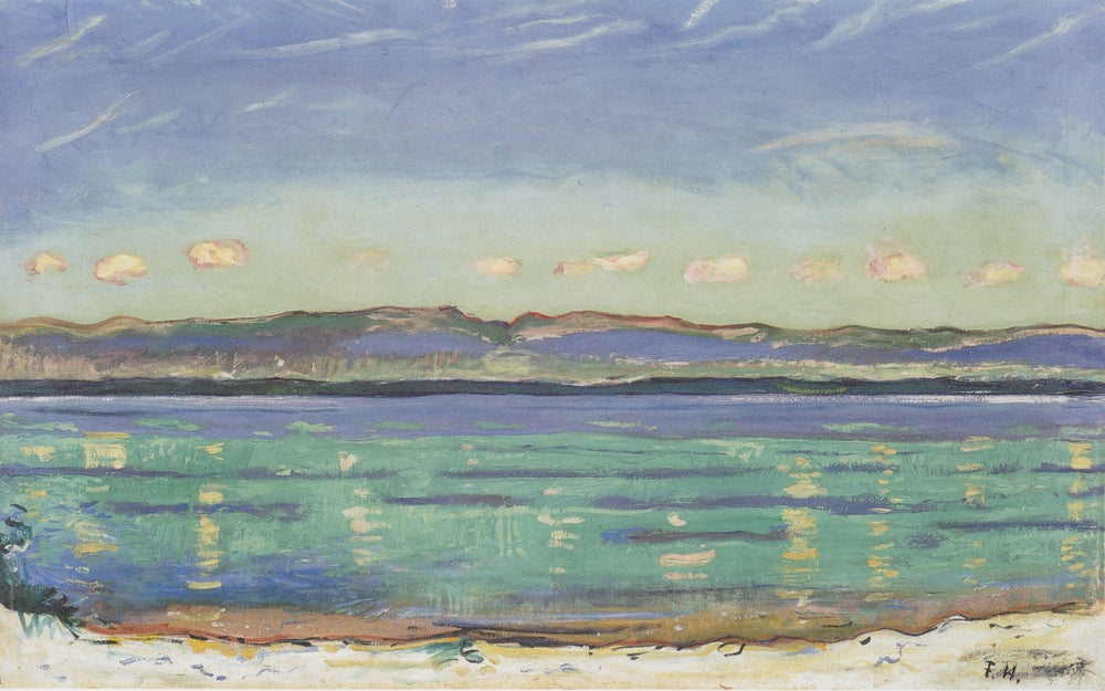 Landscape with of rhythm - by Ferdinand Hodler