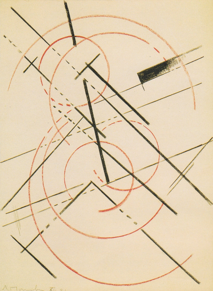 Lineare Composition - by Lyubov Popova