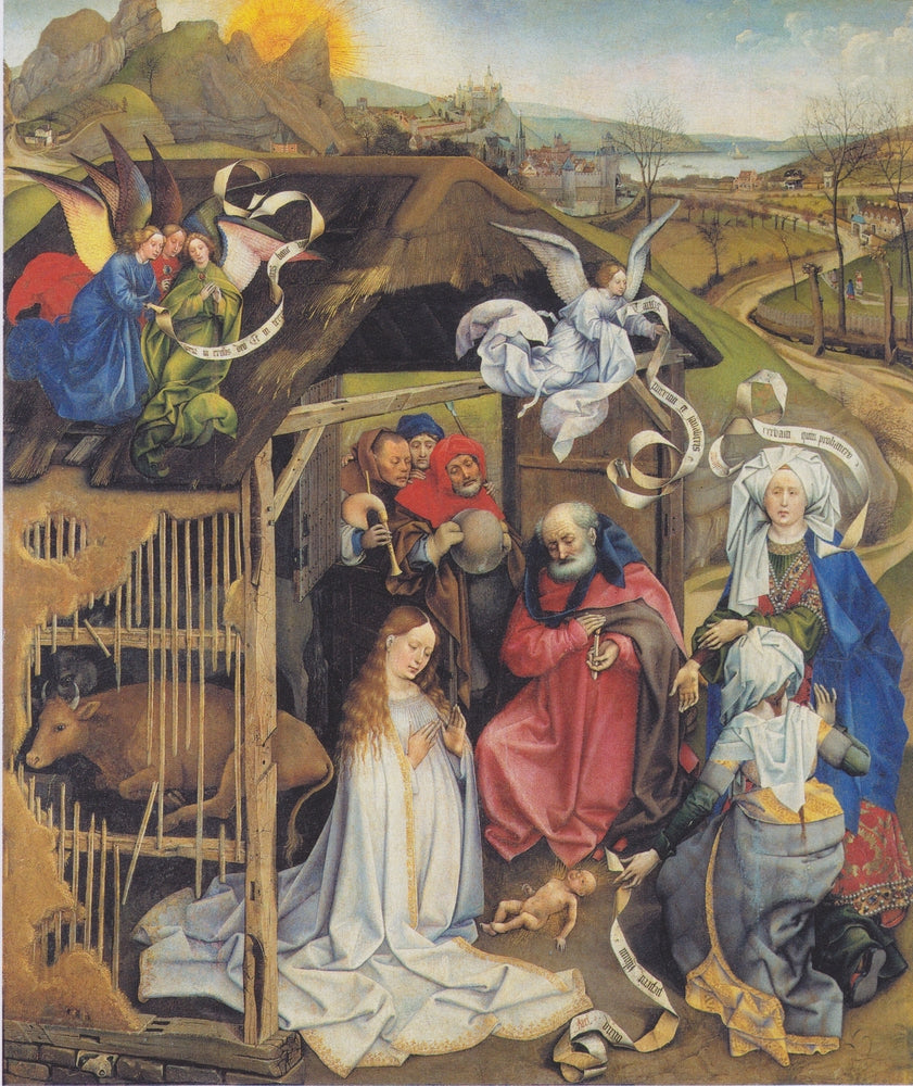 Adoration of Shepherds - by Robert Campin