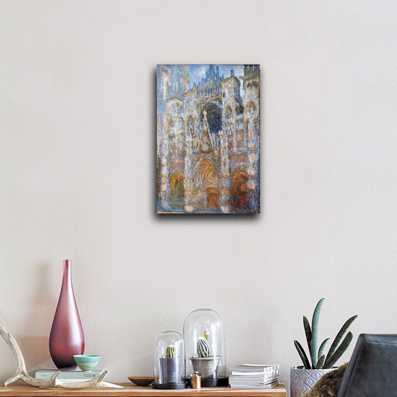 Rouen Cathedral, Magic in Blue - by Claude Monet