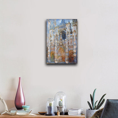 Rouen Cathedral, Magic in Blue - by Claude Monet