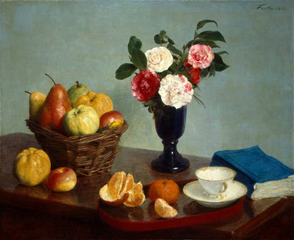 Still Life - by Henri Fantin-Latour