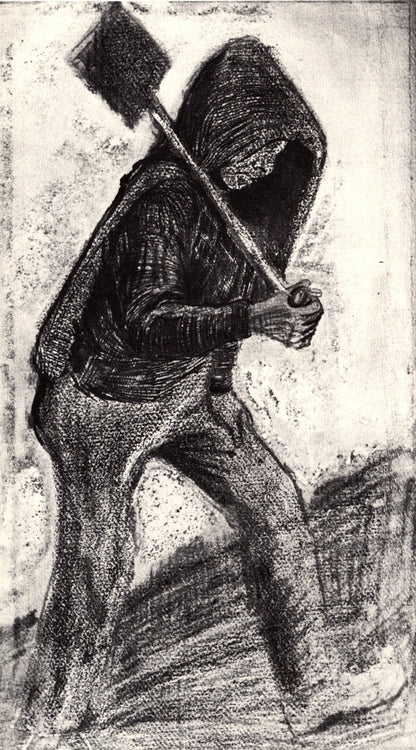 Coal Shoveler - by Vincent van Gogh