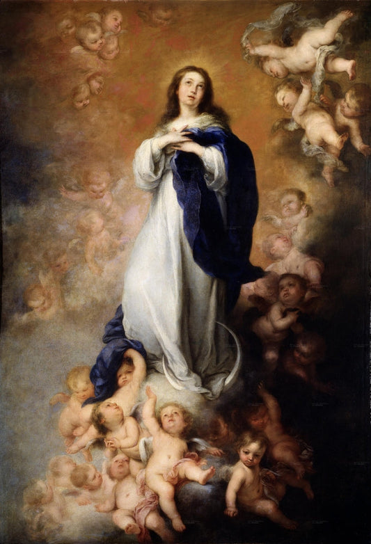 Immaculate Conception of Soult - by Bartolome Esteban Murillo