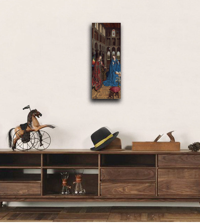 The Annunciation - by Jan van Eyck