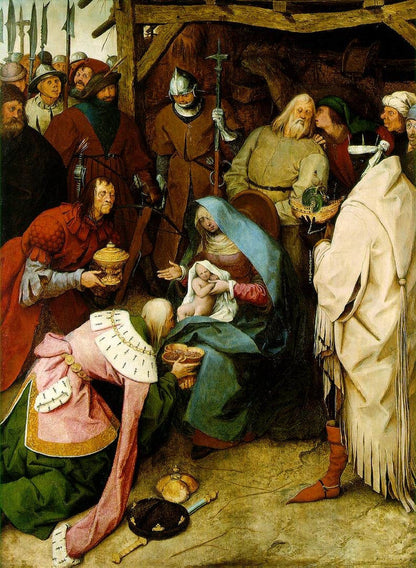 The Adoration of the Kings - by Pieter Bruegel the Elder