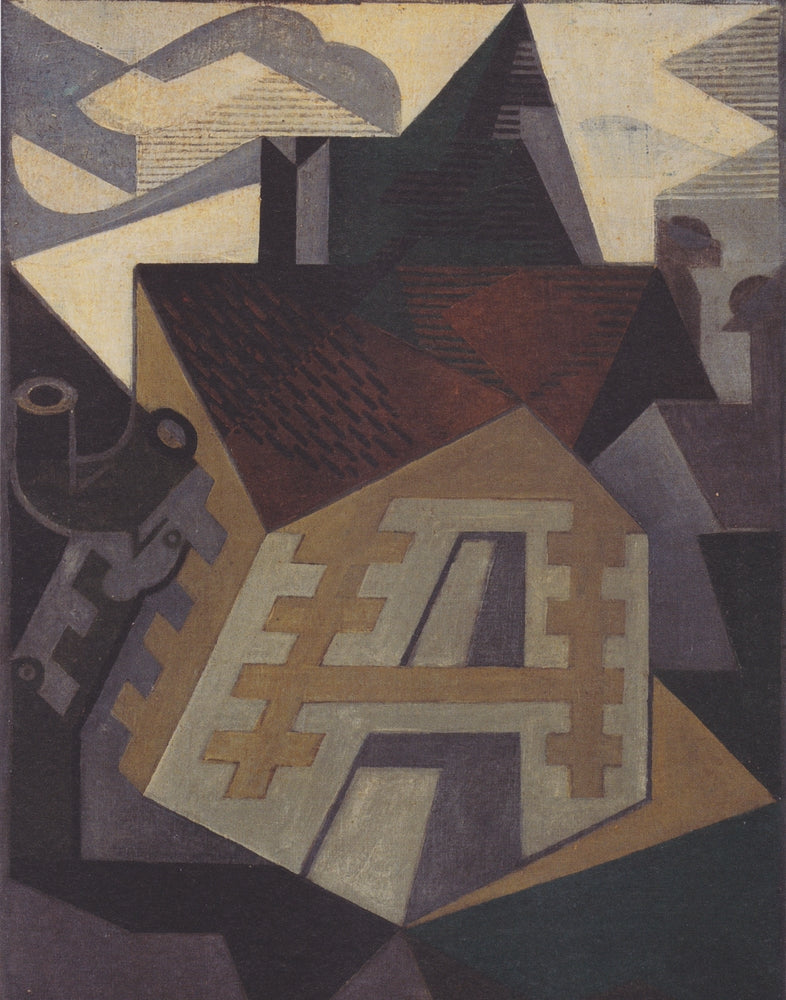 Landscape at Beaulieu - by Juan Gris