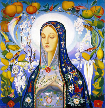 The Virgin - by Joseph Stella