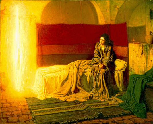 The Annunciation - by Henry Ossawa Tanner