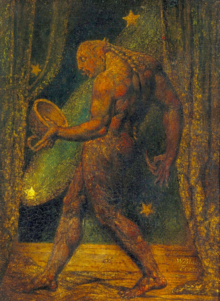 The Ghost Of A Flea - by William Blake