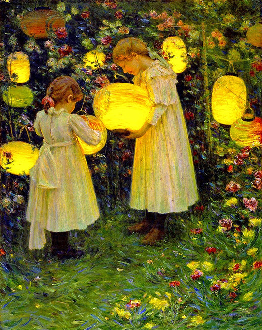 Japanese Lanterns - by Luther Emerson Van Gorder