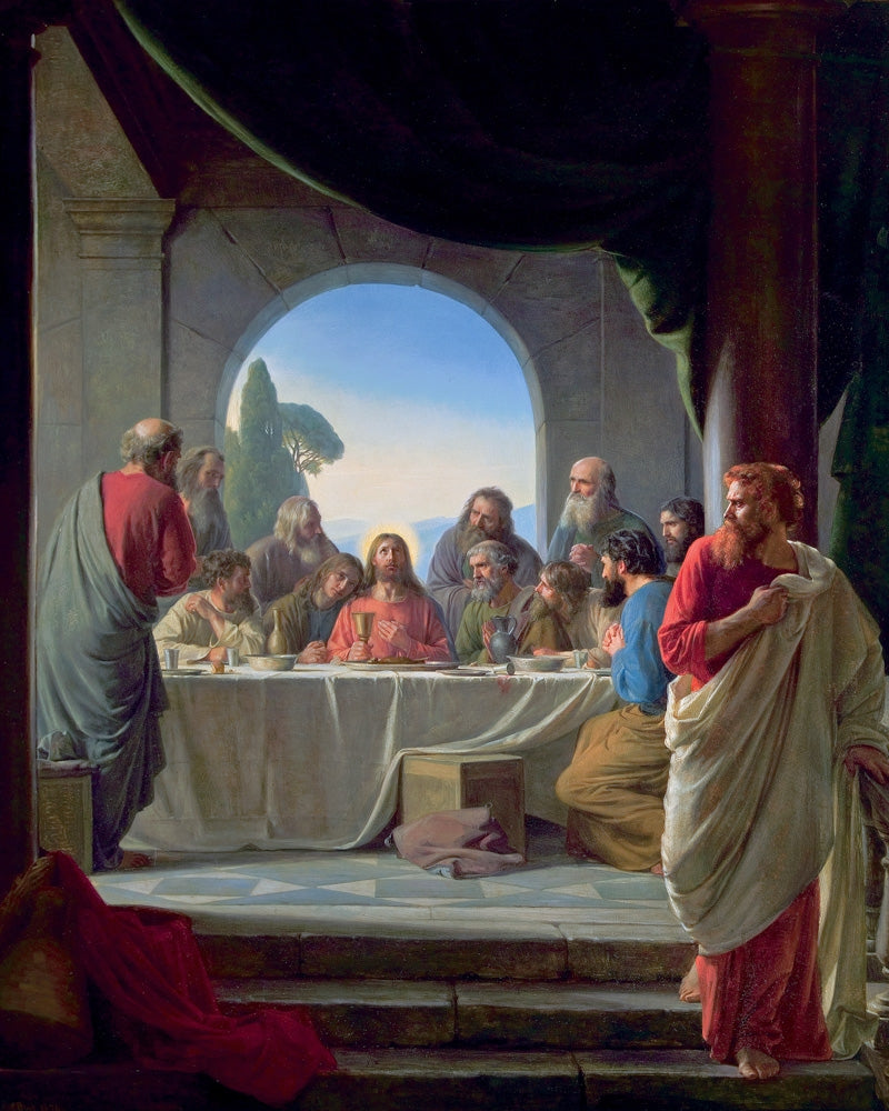 The Last Supper - by Carl Heinrich Bloch