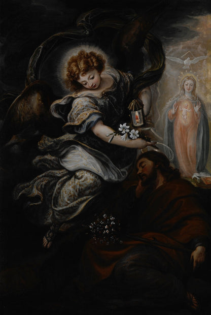 The Dream Of St. Joseph - by Rizi, Francisco