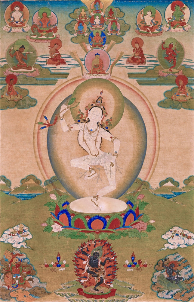 Machig Labdron, The Tibetan Yogini - by Unknown Artist