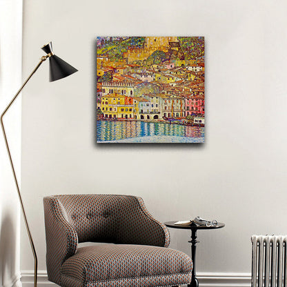 Malcesine on Lake Garda - by Gustav Klimt