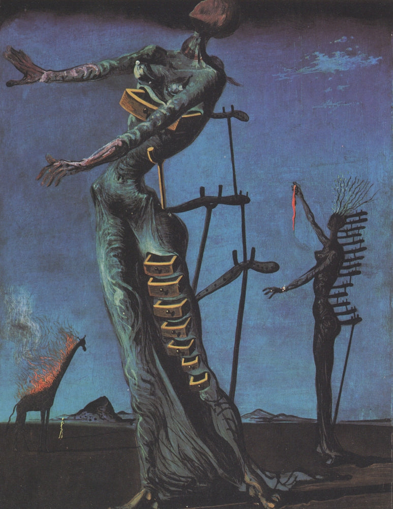 The Progress Of Love - by Salvador Dali