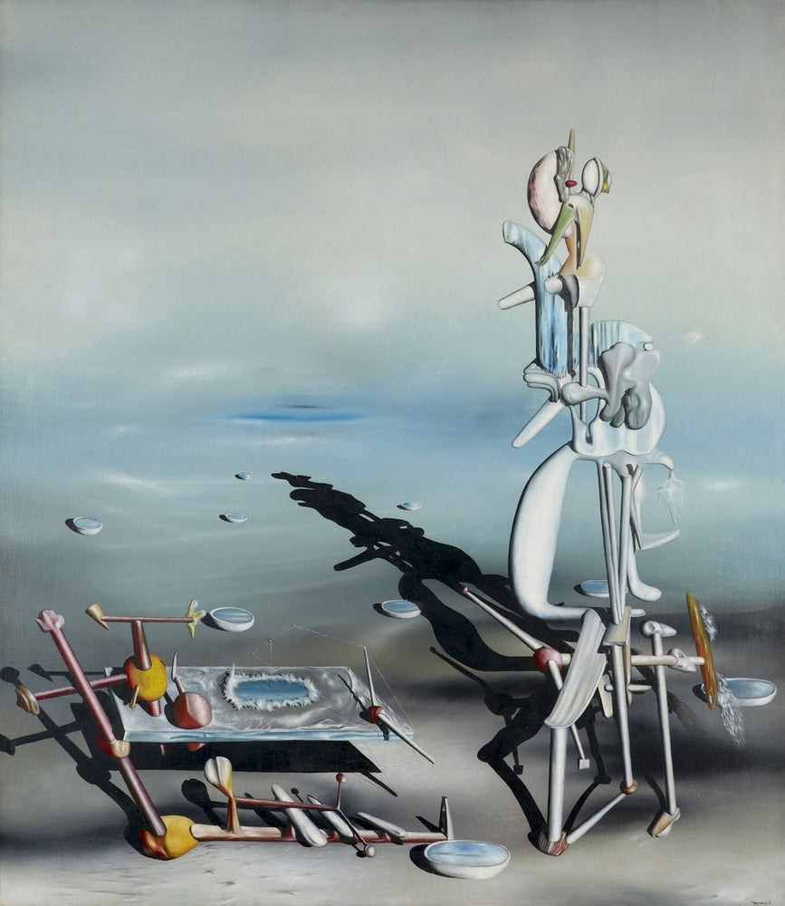 Trichromatic Flower Piece - by Yves Tanguy