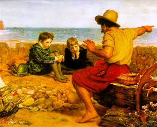 The Boyhood of Raleigh - by Sir John Everett Millais